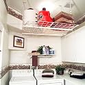 Hyloft 36x36" Ceiling Storage Unit - White