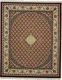 8'0 x 9'10 Red Tabriz Rug