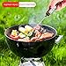 Besiva Digital Cooking Thermometers with Instant Read, Long Probe, LCD Screen, Anti-Corrosion for Food, Meat, Grill, BBQ, Milk and Water(Black)
