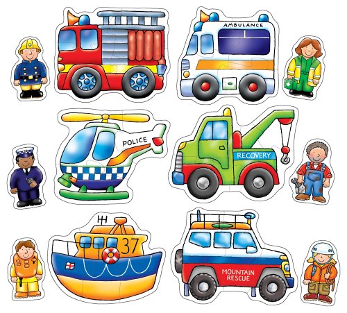 Childrens Toyshop  Toys : Orchard Toys Rescue Squad Puzzle