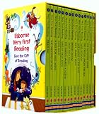 Usborne Very First Reading 16 Books Box Set Collection Pack RRP: £74.85 (Read at Home Collection) (Pirate Pat, The Dressing Up Box, Dog Diary, Dog Diary, The Queen Makes a Scene, Stop That Cow, Moon Zoom, Run Rabbit Run, Late Night at the Zoo, Wild School, Circus Under the Sea, The Monster Diner, Knight Fight, Mr Mystery, Grizzly Bear Rock, Parents guide)