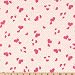 44'' Wide Hello Kitty Flannel Hearts Fuchsia Fabric By The Yard