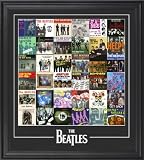 The Beatles Singles Around The World Framed Art