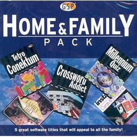 Home & Family Pack (Family Tree, Crossword Addict, Millennium Quiz, Instant Cards & Invites, Tetro Game)