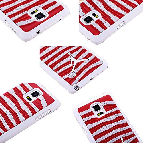 EHIPI Shoes Showcase Jordan Samsung Galaxy NOTE 4 CASE,Rubber Feels Looks like the Sneaker Sole Thin For Samsung Galaxy NOTE 4 (NOTE4 CASE-6)
