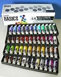Liquitex Assorted 22-milliliter Basics Acrylic Paint , 48-Pack