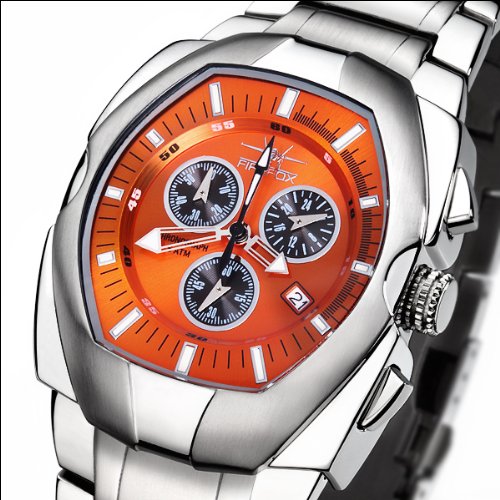 FIREFOX Herrenuhr THE THING Chronograph FFS60-107 orange