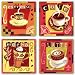 Italian Coffee Set by Jennifer Brinley 10"x10" Art Print Poster
