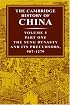 The Cambridge History of China, Vol. 5: The Five Dynasties and Sung China, 960-1279 AD, Part 2