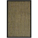 Review SmartBargains  / Natural Black Cotton Border Jute Rug, 2 ft x 3 ft