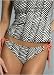 La Blanca Zebra Crossing tie side bikini brief