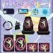 11 Pieces Tinkerbell Optical Tink Combo Front Rear Car Floor Mats Seat Covers Steering Wheel Cover Cd Organizer and Air Vent Pocket Pouch