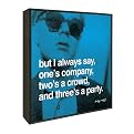 Andy Warhols "But I Always Say" - 10x10"
