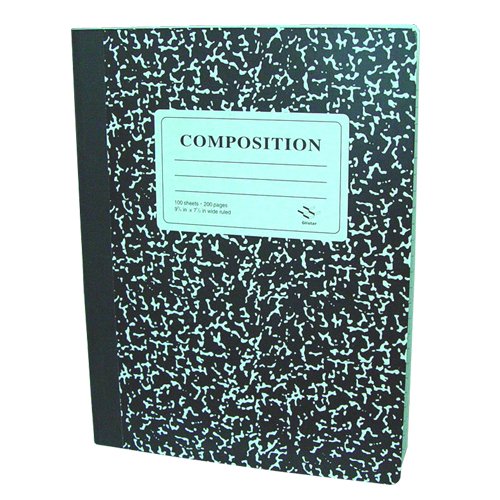 Composition Book, 100 Sheets (Pack of 6)