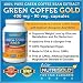 100% Pure Green Coffee Bean Extract, 400 mg, 90 Veg. Capsules (The GOLD Standard Green Coffee Extract, with 50% Chlorogenic Acid)