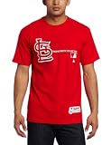 MLB Men's St. Louis Cardinals Authentic Collection Change Up Short Sleeve Basic Tee by Majestic (Athletic Red, XX-Large)