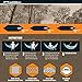 Fox Outfitters Neolite Single Camping Hammock - Lightweight Portable Nylon Parachute Hammock for Backpacking, Travel, Beach, Yard. Hammock Straps & Steel Carabiners Included (Khaki/Olive Green)