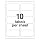Avery Shipping Labels with TrueBlock Technology, 2x4 inches, White, 250 Labels (8163)