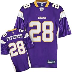 Reebok Adrian Peterson Minnesota Vikings Replica NFL Trikot