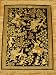 2x3 Black Persian Hand Knotted Silk Qom Rug