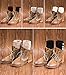 Women Knitted Button Boot Cuff Toppers Winter Leg Warmers Socks for Boots