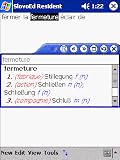 French-German and German-French dictionary (extended)