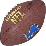 Wilson Detroit LIons Logo Football