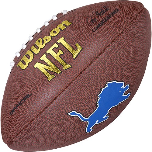 Detroit Lions Logo Official Football