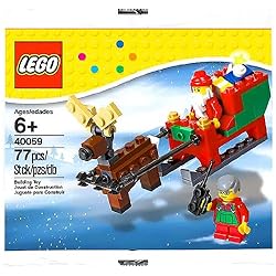 Lego Santa and His Sleigh set