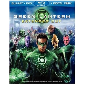 Green Lantern Movie on Blu-ray dvd digital combo