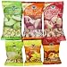 Bare Fruit 100% Organic Bake-Dried Snacks, Sample Box, 63 Grams 6 count Variety Pack