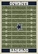 NFL Team Home Field Novelty Rug Rug Size: 7'8" x 10'9", NFL Team: Dallas Cowboys
