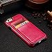 iPhone 6s Case, iPhone 6 Case, Joopapa iPhone 6/6S Wallet Case, Luxury Fashion Leather Wallet Case back Cover with 2 Credit Card/ID Card Slots for Apple iPhone 6/6s 4.7 Inch (Pink)