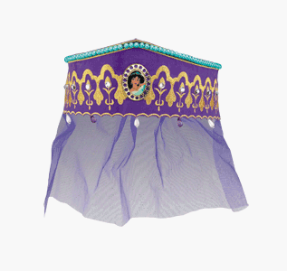 Disney Princess Jasmine Deluxe Tiara Halloween Accessory (B271)