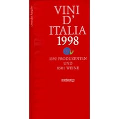 Gambero Rosso. Vini d' Italia 1998. 1392 Produzenten und 8501 Weine