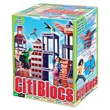 CITIBLOCSOriginalWoodenColorBuildingBlockSet-54Piece