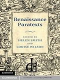 Renaissance paratexts