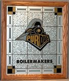 Purdue University Boilermakers NCAA 15.5 X 18 Glass Wall Plaque