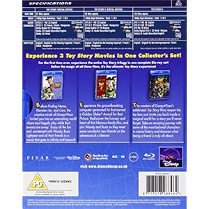 Toy Story 1-3 Box Set [Blu-ray] [Import anglais]