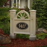 Winchester Address Sign - Clay by Mayne