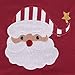 Puseky Baby Girl Christmas Santa Claus Long Sleeve Tutu Dress Shirt+Pants Outfit