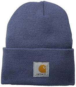 Carhartt Women's Knit Beanie Hat, Patriot Blue, One Size