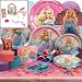 Third Party New : Barbie as the Island Princess Deluxe Party Kit with 8 Favor Kits