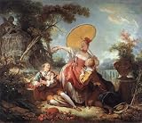Acrylic Fridge Magnet Fragonard The Musical Contest