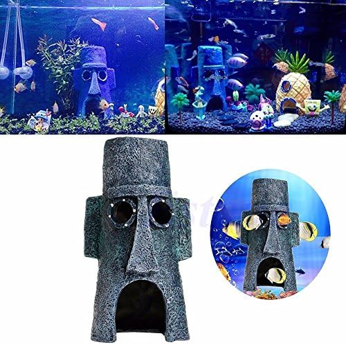 New Aquarium Landscaping Decoration Aquatic Animals House Home Fish Tank Ornament Set050