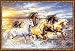 RIOLIS R100/038 Counted Cross Stitch Kit, 23.625 by 15.75-Inch, The Sunset