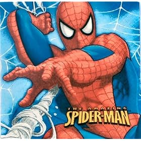 Spiderman Lunch Napkins 16ct