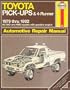 Toyota Pick-ups and 4-Runner Automotive Repair Manual