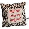 Heunec 606975 - Atze Schr�der Kissen mit Spruch Hilf mir dich zu m�gen