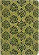 Soft-Green Embossed Damask Writing Journal, Lined pages, 6x8"